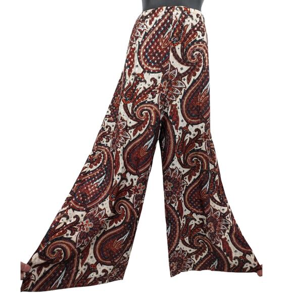 SALE Groovy Vintage 70's Metallic Disco Set NR1 NED GOULD Wide Pants Tank Jacket - Picture 2 of 12